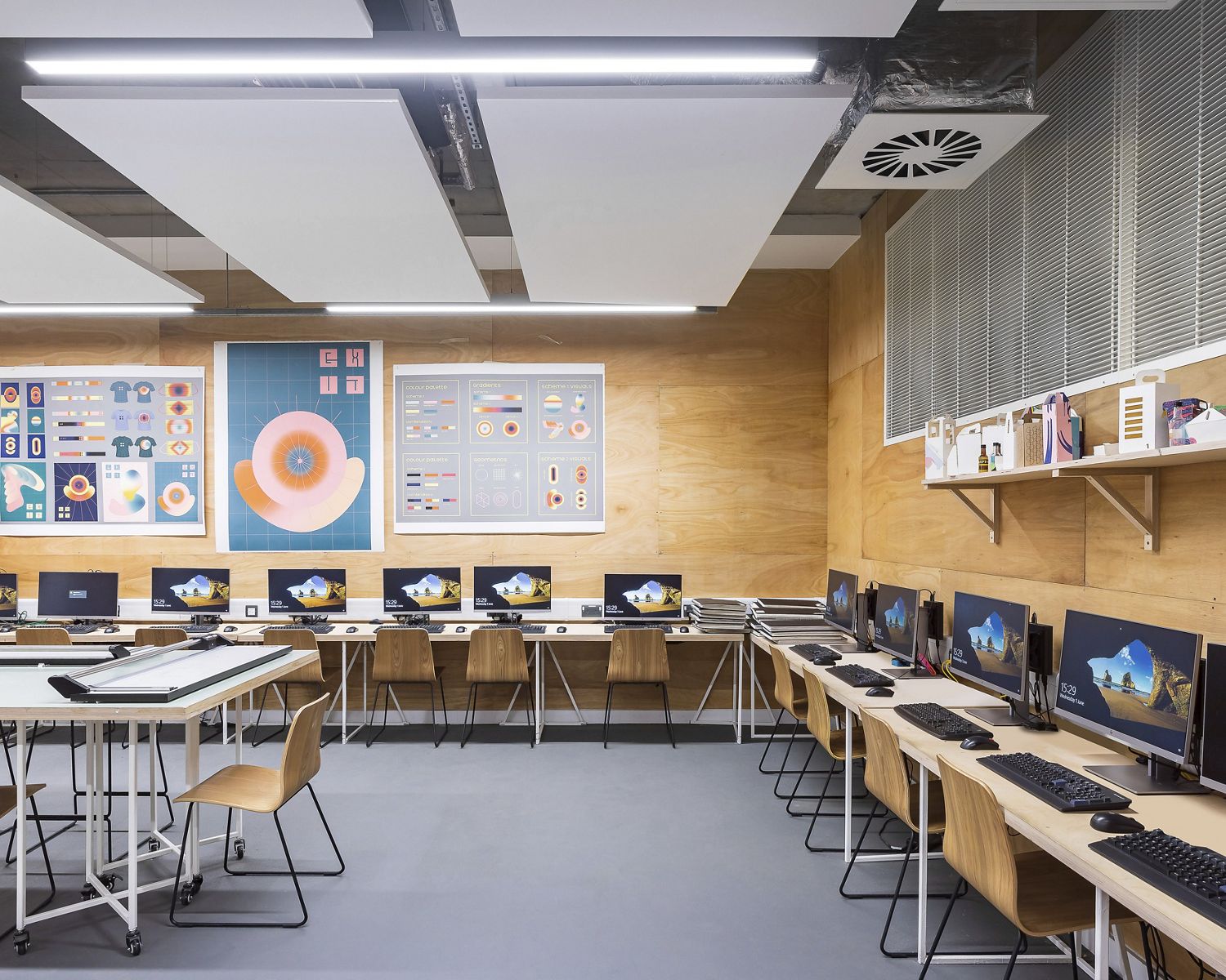 Inside the Dyson STEAM Building